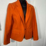 Michael Kors  Women’s Orange Blazer Size Small EUC Photo 1