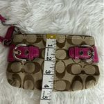 Coach  Y2k Soho Double Buckles Signature Canvas Wristlet Photo 8