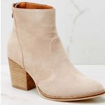 Red Dress Boutique First Steps Light Taupe Ankle Booties Photo 0