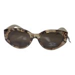 Oscar de la Renta Brown Tortoiseshell Sunglasses Photo 2