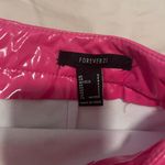 Forever 21 pink pleather mini skirt  Photo 1