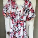 Trixxi Floral Deep V Romper Photo 0