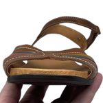 Pikolinos Leather Strappy Sandals Women’s EU 37/US 6.5-7 Brown Colorful Boho Photo 13