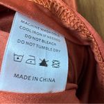 Baltic Born NEW Poppy Satin Midi Dress Short Sleeve Front Tie Rust Orange XXL Photo 8