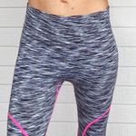 Yoga Pants Black/White with Pink Stitching & Cross back full top Photo 11