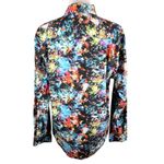 Jared Lang Button Down Shirt Tropical Fish Large Vacation Photo 1