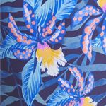 Rip Curl  Tropic Tribe One Piece Floral Blue Deep Open Back Side Cut Outs Swim Photo 2