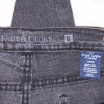 Faded Glory  straight leg black 8 petite jeans Photo 7