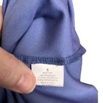 Shyanne  Dress Women's Small Blue Floral Long Sleeve Western Belle Tassel Ties Photo 11