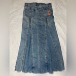 Old Navy Special Edition Ultra Low Waist Denim Maxi Skirt Y2K Size 1 NWT Photo 1