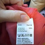 Gerard Darel  Salmon Linen Coastal Button Front Blouse Photo 3