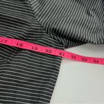 Lafayette 148  cotton poplins pinstripe button down shirt gray white sz 16 Photo 3