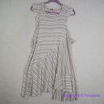 Free People New! ‎ Between The Lines Tunic Top dress Beige , size XL Photo 4
