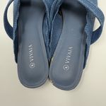 Vivaia Pointed Toe Mules Size US 8 Blue Photo 7