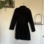 The North Face  Woman’s Black Belted Trench Coat w/ Hood Size Medium Photo 1