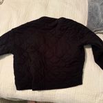 Black quilted jacket Photo 1