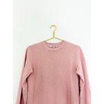 Cotton Citizen Tokyo Long Sleeve Mini Dress Size Small Pink Lightweight Preppy Photo 4