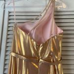 nox anabel prom dress Gold Size 4 Photo 3