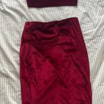 Nasty Gal Velvet Set Photo 2