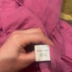 Roller Rabbit  Clarissa Midi Dress Magenta Purple 100% Cotton Women’s Size Small Photo 4