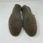 Fly London  Ylva Ylfa 41 Metallic Gold Leather Lace Up Open Toe Wedge Sandal Shoe Photo 2