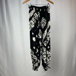 Anthropologie Aniya Balloon Smocked Joggers in Black Size Extra Small Photo 3