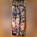 Anthropologie by  Leilani Paperbag Wide-Leg Pants in Blue Floral Size Small‎ Photo 12
