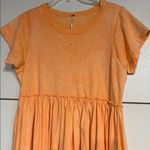 Free People  CARISSA TEE MAXI DRESS CORAL MEDIUM Photo 2