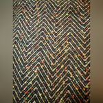 April Cornell Herringbone Skirt With Lined Lace Trim Vintage Wool Blend Large Photo 2