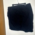 Talbots  Black Denim Girlfriend Curvy Shorts 20 Photo 3