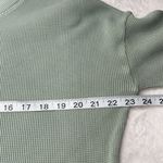 Madewell  Waffle Knit Boxy Sweatshirt Tee small Photo 6