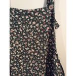 Plus Size 2X floral soft overalls pants Green Photo 2