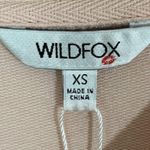 Wildfox NWT But First, Cocktails Pink Sweatshirt Size XS Photo 5