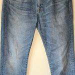 7 For All Mankind  Light Wash Skinny Straight Leg Jean Size 33 Photo 7