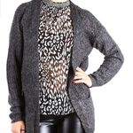 Jacqueline de Yong Long Sleeve Cardigan Gray Photo 11