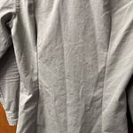 Frank & Eileen Mary Shirtdress Famous Denim Distressed Dress Green Small ALTERED Photo 8