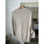 ZARA Oversized Neutral Sweater Top Photo 4