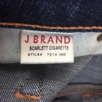 J Brand Dark Blue INK Scarlett Cigarette Jeans Photo 6