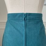 Vintage 70s Sears Brushed Fabric Teal A Photo 4
