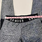 Under Armour UA Cool Switch Run Printed Ankle Crop Leggings Gray Women’s Medium Photo 5