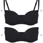 SKIMS  Smoothing Intimates Strapless‎ Bra  BA-BAN-2607 color Onyx 42D Photo 4