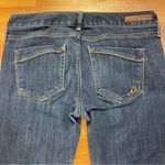 EXPRESS  Barely Boot Low Rise Stretchy Women’s Denim Jeans 2s Dark Wash Photo 14