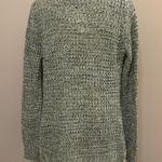 Derek Heart Green Marled Cacoon Open Cardigan Photo 2
