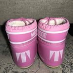 Moon Boot Icon Low Pink Nylon Boots Size 7 Photo 6