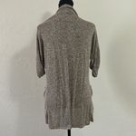 Free Kisses Cream Cardigan Lightweight Quarter Sleeve Sweater Photo 3