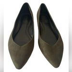 Coach and Four Classic Hunter Faux Suede Women's Flats Green Size 6.5 Photo 0