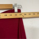 Lovers + Friends  Burgundy Red Faux Wrap Mini Skirt Womens M Coquette Photo 6