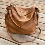 Practical large ITALIAN genuine leather bag 🔥🔥 Tan Photo 0
