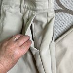 Gap fast easy trousers Bedrock, pleated front wide leg pants, size 10 Photo 15