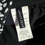 Jantzen  Glamour Maillot Black White Print Cap-Sleeve One-Piece Swimsuit 24W New Photo 5